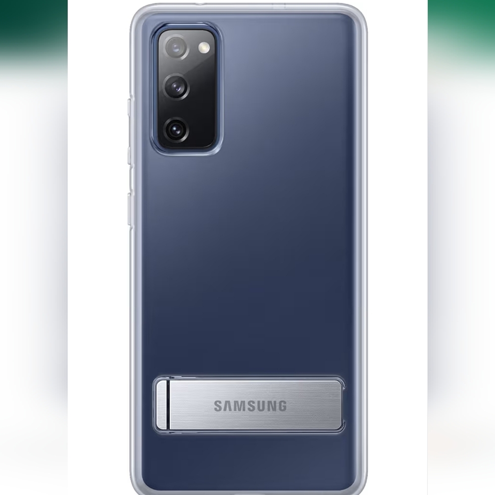 Samsung Galaxy S20 FE 5G Clear Case With Stand - Picture 3 of 4